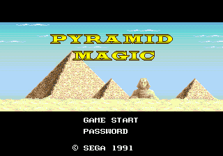 [SegaNet] Pyramid Magic (Japan)