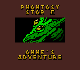 [SegaNet] Phantasy Star II - Anne's Adventure (Japan)
