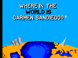 Where in the World is Carmen Sandiego on sms