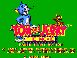 Tom and Jerry - The Movie (Europe)