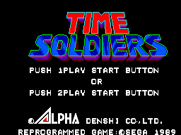 Time Soldiers (USA, Europe)