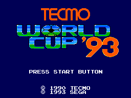 Tecmo World Cup '93 (Europe)