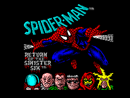 Spider-Man - Return of the Sinister Six (Europe) on sms