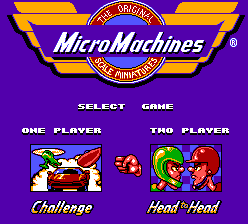 Micro Machines (Europe) on sms
