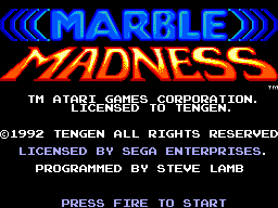 Marble Madness (Europe) on sms