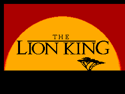 Lion King, The (Europe) on sms