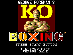George Foreman's KO Boxing (Europe) on sms