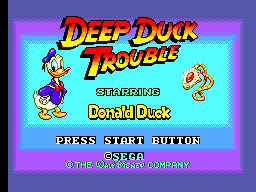 Deep Duck Trouble Starring Donald Duck (Europe)