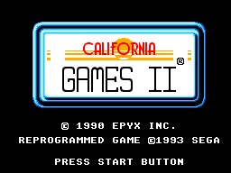 California Games II (Europe)