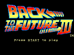Back to the Future Part III (Europe)