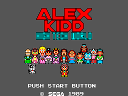 Alex Kidd - High-Tech World (USA, Europe)