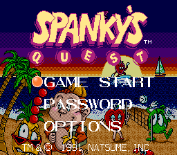 Spanky's Quest on snes
