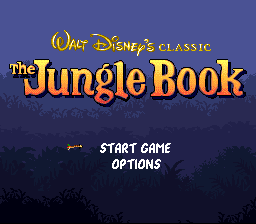 Jungle Book, The on snes