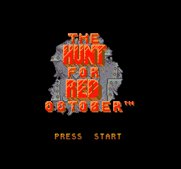 Hunt for Red October, The on snes