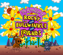 Adventures of Rocky and Bullwinkle and Friends, The on snes
