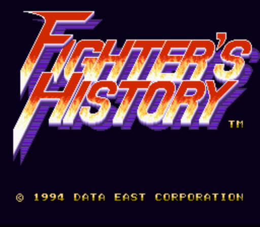 Fighter's History (Rev A)