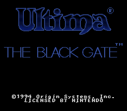 Ultima VII - The Black Gate (Beta)