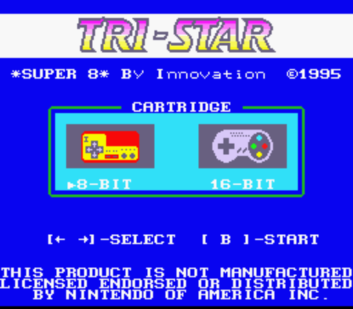 Tri-Star Super 8 BIOS (Unl)