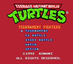 Teenage Mutant Ninja Turtles - Tournament Fighters (Beta)