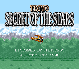 Tecmo Secret of the Stars