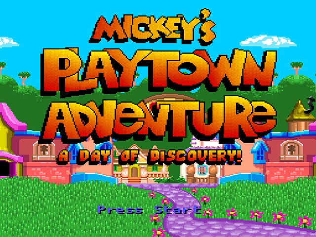 Mickey's Playtown Adventure - A Day of Discovery! (Proto)