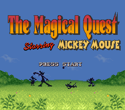 Magical Quest Starring Mickey Mouse, The (Beta)