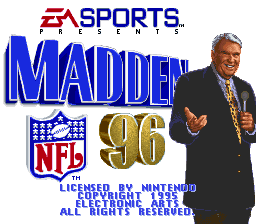 Madden NFL '96 (Sample)
