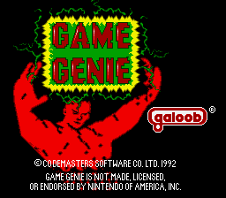 Game Genie BIOS (v2.0) (Unl)