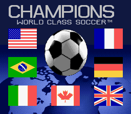 Champions World Class Soccer (En,Fr,De,Es)