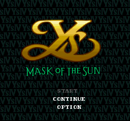 Ys IV - Mask of the Sun (Japan)