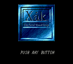 Xak - The Art of Visual Stage (Japan)