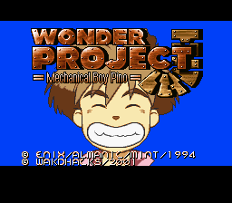 Wonder Project J - Kikai no Shounen Pino (Japan) [En by WakdHacks v1.04] (~Wonder Project J - Mechanical Boy Pino)