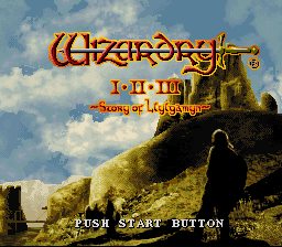 Wizardry I-II-III - Story of Llylgamyn (Japan) (NP) [En by Aeon Genesis v1.0]