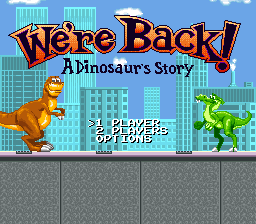 We're Back! - A Dinosaur's Story (Europe)