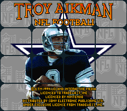 Troy Aikman NFL Football (Europe)