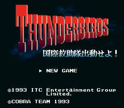 Thunderbirds - Kokusai Kyuujotai Shutsudou seyo! (Japan)