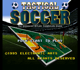 Tactical Soccer (Japan) (Beta)