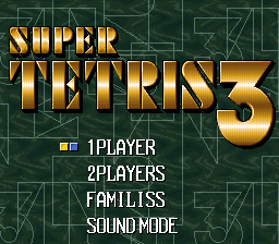 Super Tetris 3 (Japan)