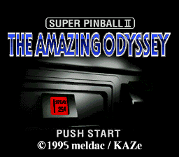 Super Pinball II - The Amazing Odyssey (Japan)