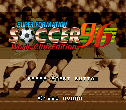 Super Formation Soccer '96 - World Club Edition (Japan)