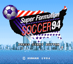 Super Formation Soccer '94 (Japan)