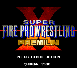 Super Fire Pro Wrestling X Premium (Japan)