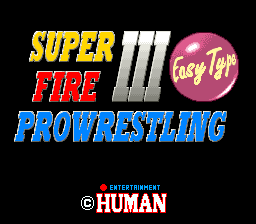 Super Fire Pro Wrestling III - Easy Type (Japan)