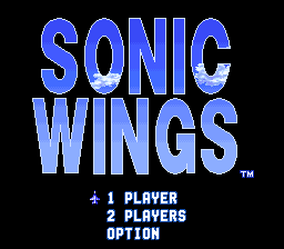Sonic Wings (Japan)