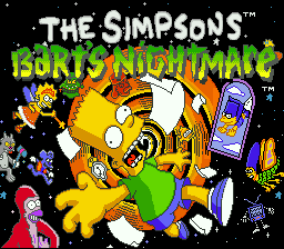 Simpsons, The - Bart's Nightmare (Europe)