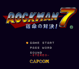 Rockman 7 - Shukumei no Taiketsu! (Japan)