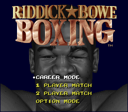 Riddick Bowe Boxing (Japan)