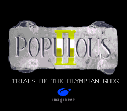 Populous II - Trials of the Olympian Gods (Japan)