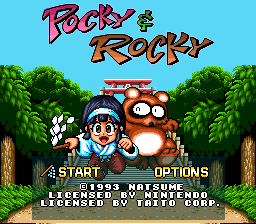 Pocky & Rocky (Europe)