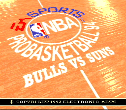 NBA Pro Basketball '94 - Bulls vs Suns (Japan)